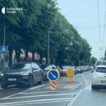 У центрі Луцька - затор: через ДТП зупинився громадський транспорт