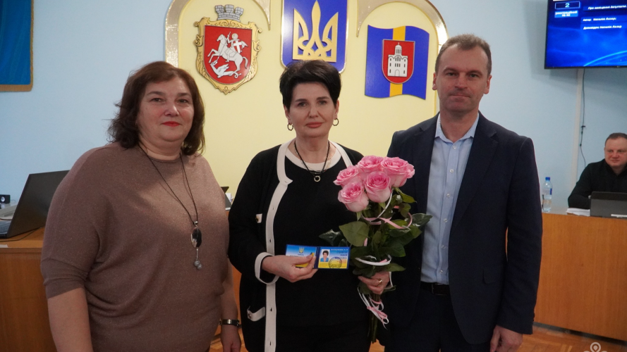 У Володимирській міськраді представили нову депутатку від «Слуги народу»