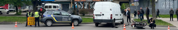 ДТП у Луцьку: автомобіль збив мотоцикліста, постраждалий у лікарні