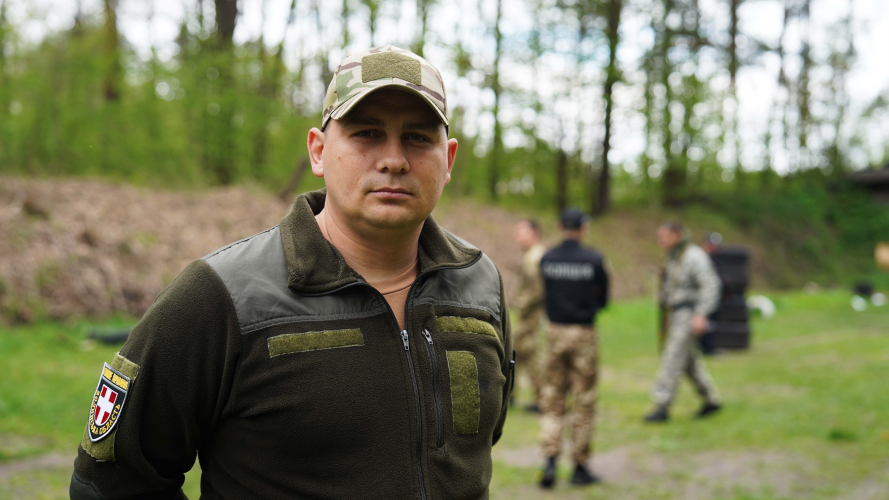 «Хлопці готові йти і в вогонь, і в воду»: волинський поліцейський про службу в зоні бойових дій