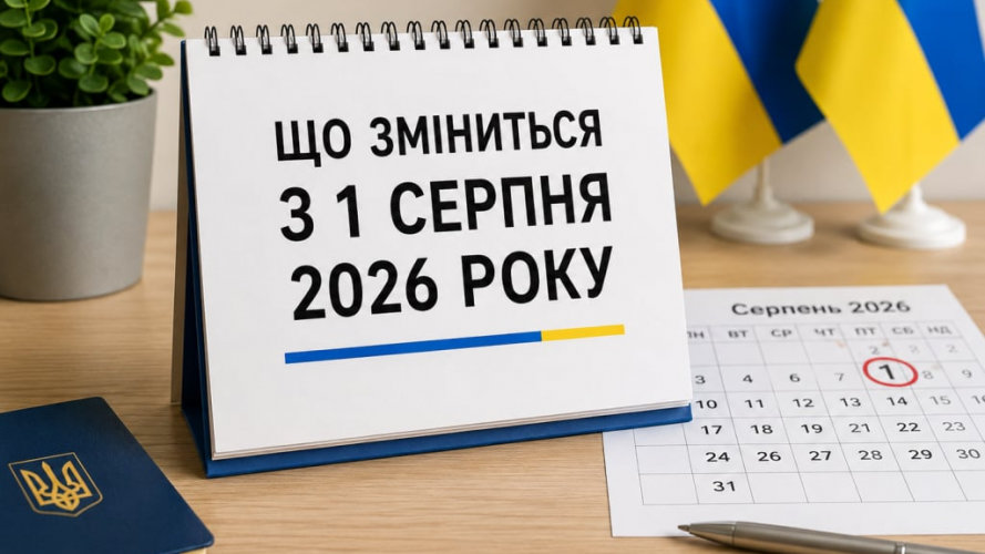 Уже від завтра: 10 важливих змін, які чекають українців у серпні