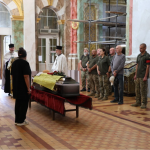 Загинув понад рік тому: у Луцьку в останню дорогу провели Героя Володимира Клименка