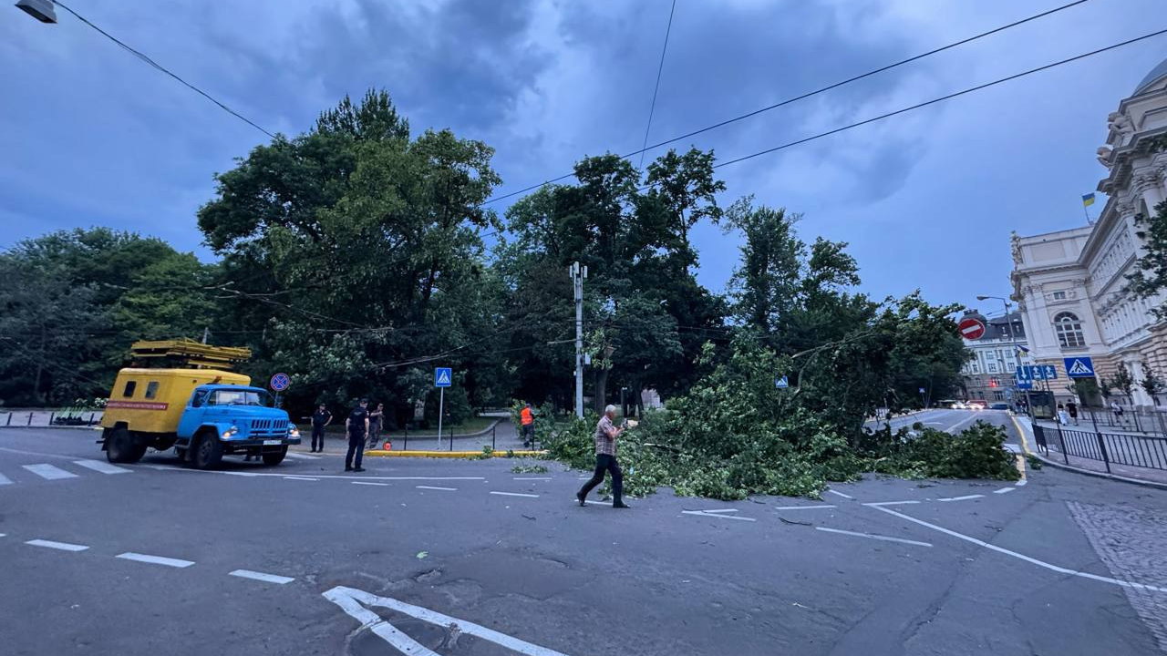стихія в Західних областях, негода в Україні 7 липня