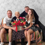 Жителька Білашева Орися Гладишук відзначила 95-річний ювілей
