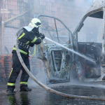 У Луцьку на приватному підприємстві сталася пожежа: чоловік отримав опіки