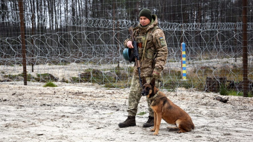 Прикордонник із Тернопільщини служить на Волині разом із бельгійською вівчаркою