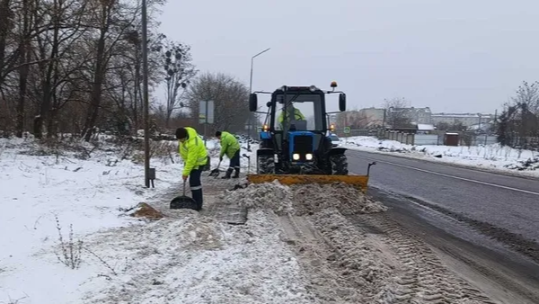 Уже завтра - ожеледиця: чи готові дорожники на Волині до зими