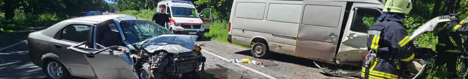 На Волині внаслідок ДТП травмувалося п’ятеро людей: одна — у важкому стані