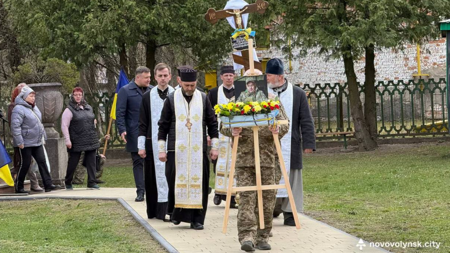 На Волині попрощалися із захисником України Ігорем Мединою