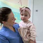 138 днів у реанімації: у Луцьку виходили дівчинку, яка народилася з вагою 520 грамів