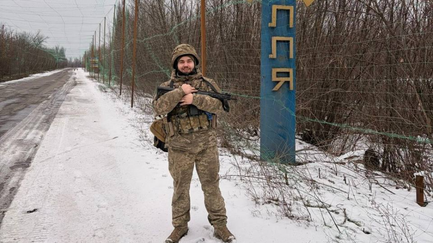 Морпіха з Волині нагородили за бойову роботу на Донеччині