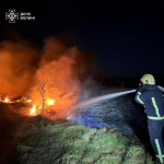 У трьох районах Волині вигоріло близько 5 гектарів сухостою