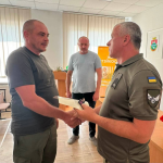 На Волині відзначили захисника, який отримав важке поранення на війні