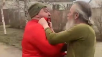 Священник московського патріархату напідпитку почав бійку з місцевими жителями
