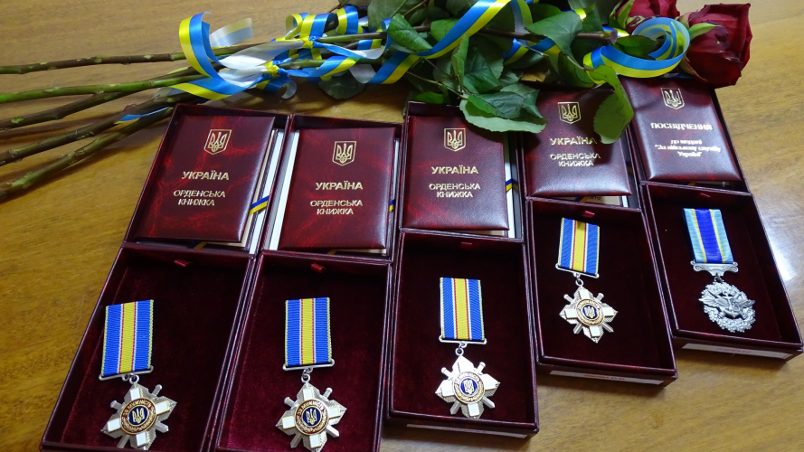 П’ятьох захисників із Волині посмертно відзначили державними нагородами