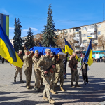 Війна в Україні - поховали військового