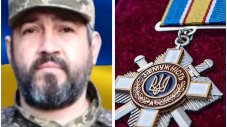 На Волині родині загиблого Едуарда Вовчука вручили посмертну нагороду Героя