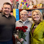 Почесний громадянин Волині, заслужений працівник культури Олександр Каліщук відзначає 94-річчя