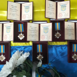 У громаді на Волині вручили ордени «За мужність» родинам загиблих воїнів