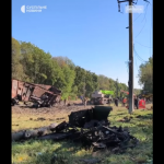 На Київщині сталася детонація боєприпасів у поїзді, який перевозив військовий вантаж