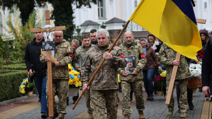 У Луцьку попрощалися з Героями Ігорем Грабком та Андрієм Жуком