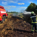 На Волині через недбалість людей виникло сім пожеж: досі гасять займання на торфовищі