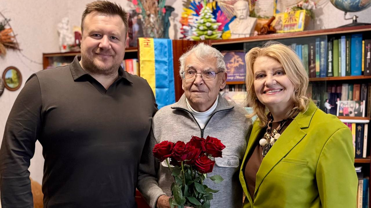 Почесний громадянин Волині, заслужений працівник культури Олександр Каліщук відзначає 94-річчя