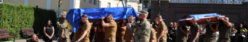 Луцьк у скорботі: місто попрощалося з двома захисниками, які віддали життя за Україну