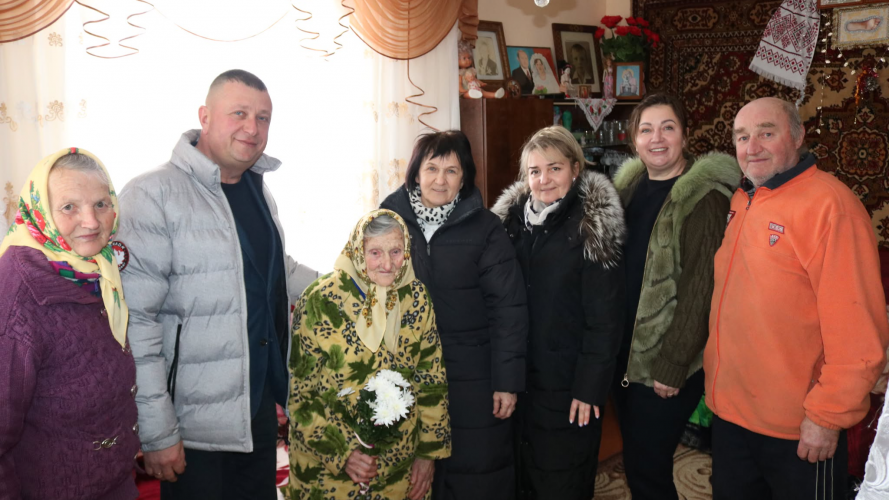 Довгожителька з Волині відзначила 95-річчя