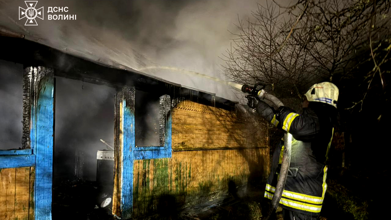 Пожежі на Волині: вогонь забрав життя жінки та спопелив автомобіль