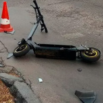 На Волині електросамокат збив чоловіка, 60-річний чоловік отримав травму голову