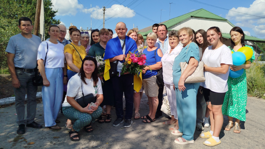 Після 20 місяців полону: на Волині зустріли захисника Сергія Сагаля