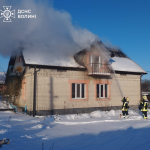 На Волині за добу сталося 10 пожеж у всіх районах області