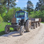 На Волині тракторист влаштував «перегони» з поліцією: деталі інциденту