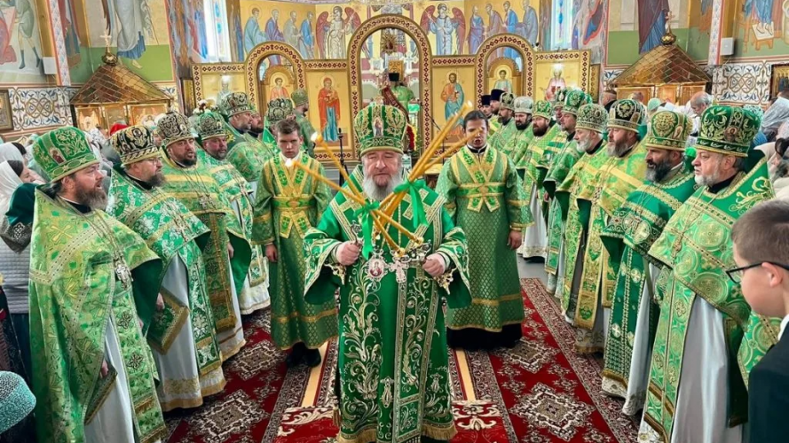 На Волині УПЦ МП молилася за українських військових під час вшанування святого, якого вважають покровителем армії РФ