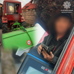 У Ковелі спіймали п’яного водія трактора