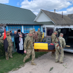 Рівно через рік після загибелі на Волині провели в останню дорогу Героя Юрія Камця