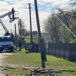 Енергетики відновлюють електропостачання у селі Видричі, 27 квітня 2026 року. Суспільне Луцьк