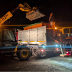 За ніч вулиці Луцька посипали 84 тоннами солі та суміші