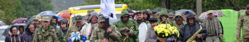 Повернувся до рідного дому у село Кустичі «на щиті»: на Волині в останню дорогу провели Героя Сергія Гручину