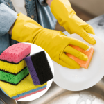 Що означає колір губки для миття посуду: вибираємо правильно