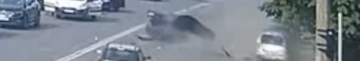 У Луцьку під час хвилини мовчання трапилася аварія: як покарали водія