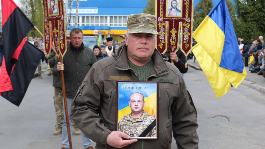 На Волині попрощалися із захисником Миколою Гундеричем
