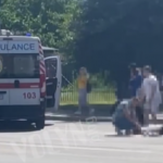 Стан — важкий: жінку, яку збив автомобіль у Луцьку, госпіталізували з численними травмами