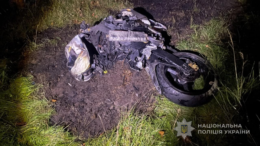 Загинув 19-річний мотоцикліст, який потрапив в аварію у Луцькому районі