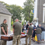 На Волині в останню путь провели військовослужбовця Леоніда Фищука