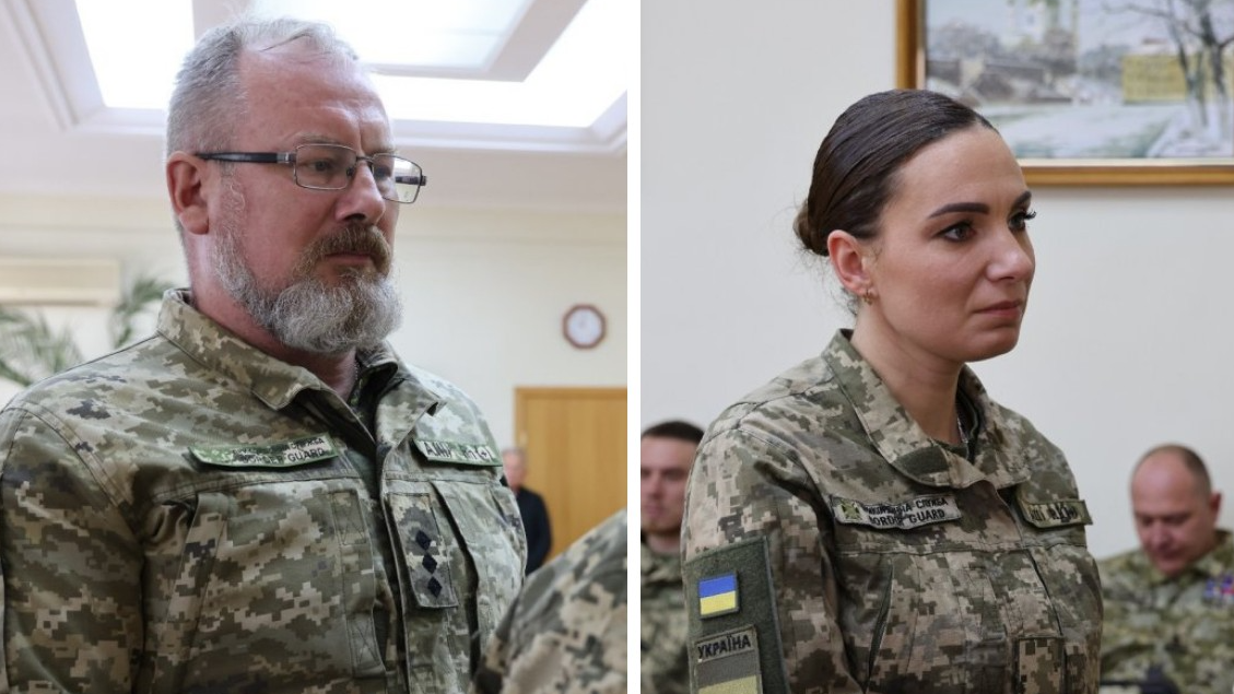 Прикордонник-історик та бойова медикиня з Волинського загону отримали державні відзнаки