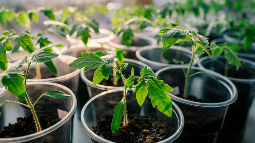 Чим підживити розсаду помідорів щойно з'явився перший лист