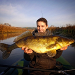 Євгеній Ярмоленко піймав судака на річці Тетерів