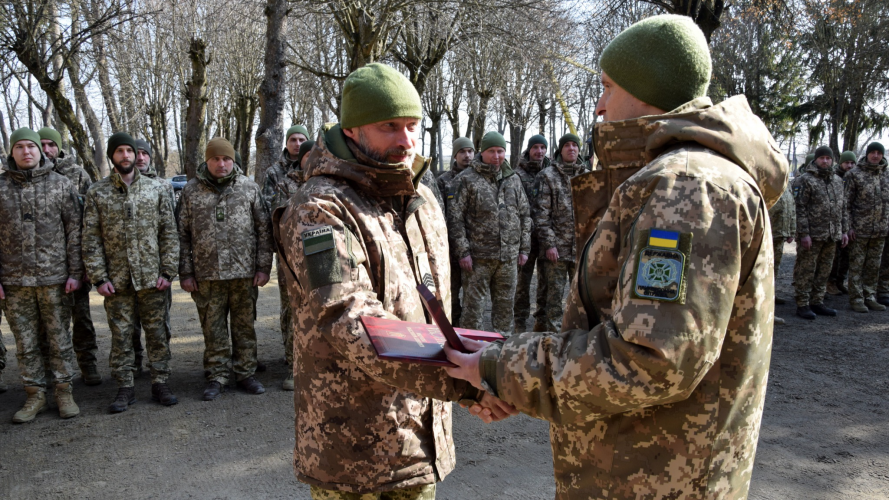 Протягом 8 місяців давали відсіч окупантам: на Волині нагородили прикордонників, які повернулися з передової 